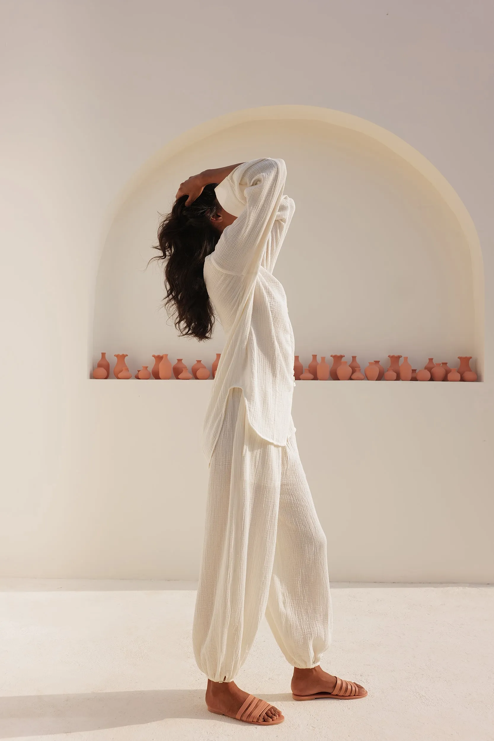 Budapest Pants (Ivory)