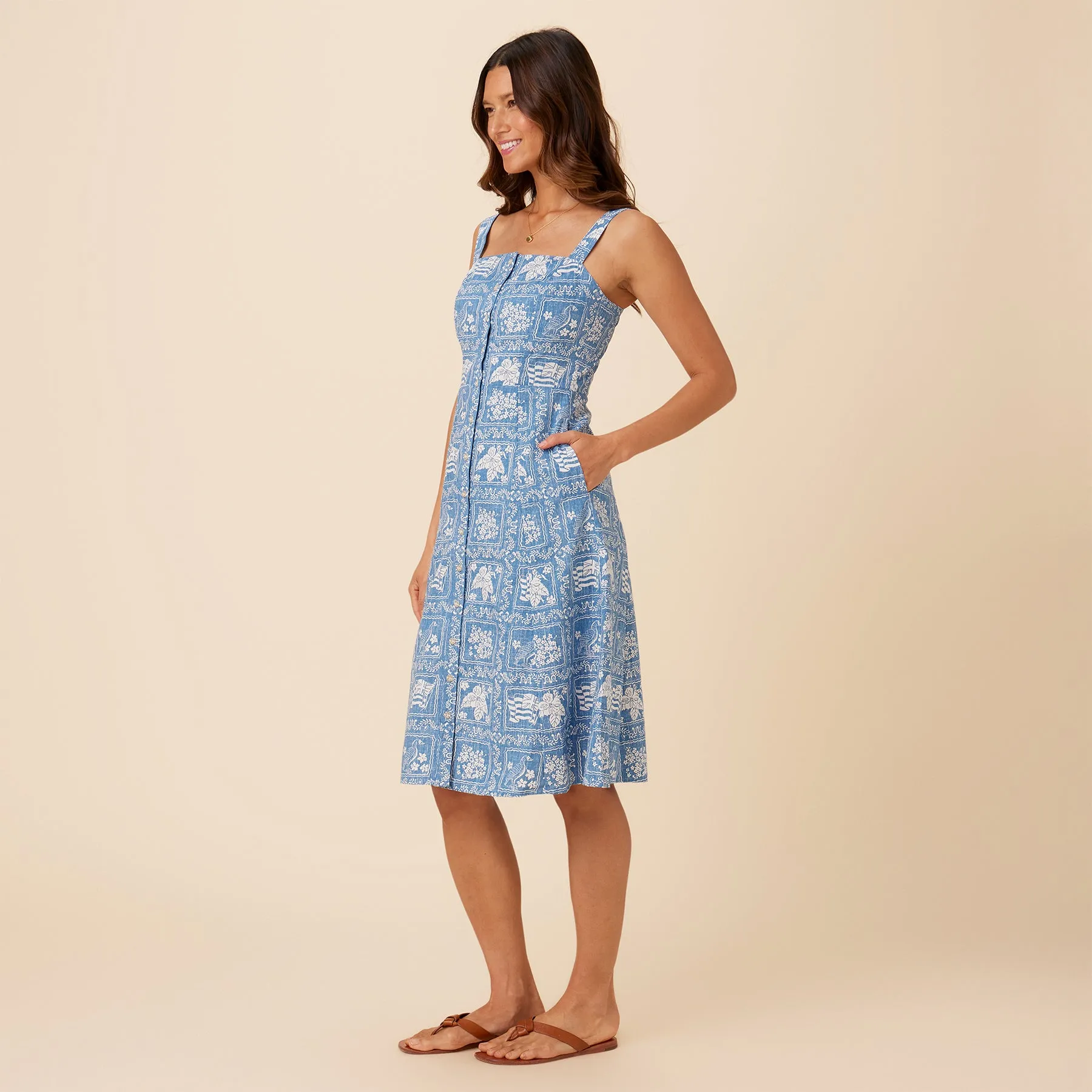 LAHAINA SAILOR RILEY DRESS