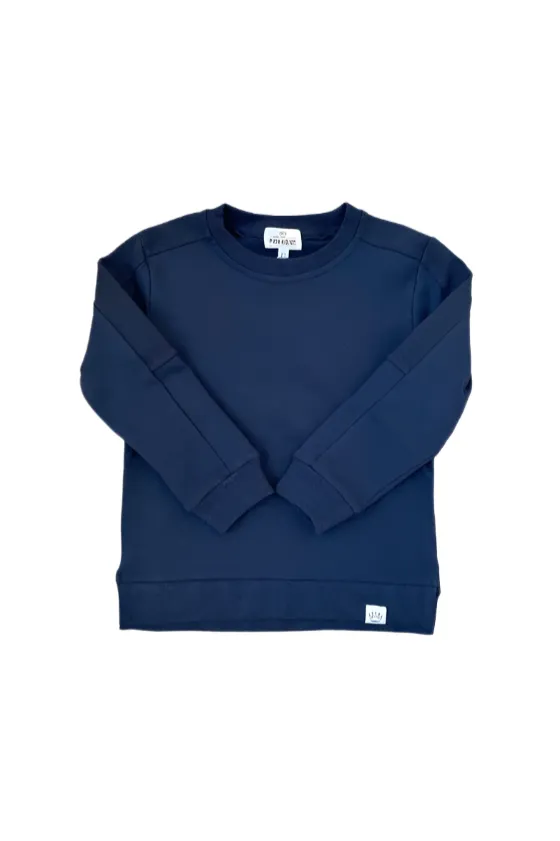 Little And Lively - Crew Sweater | Navy