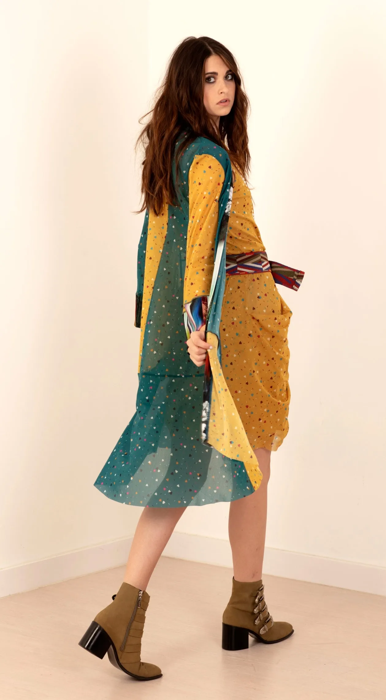 "Love Me Tender" Combo Kimono