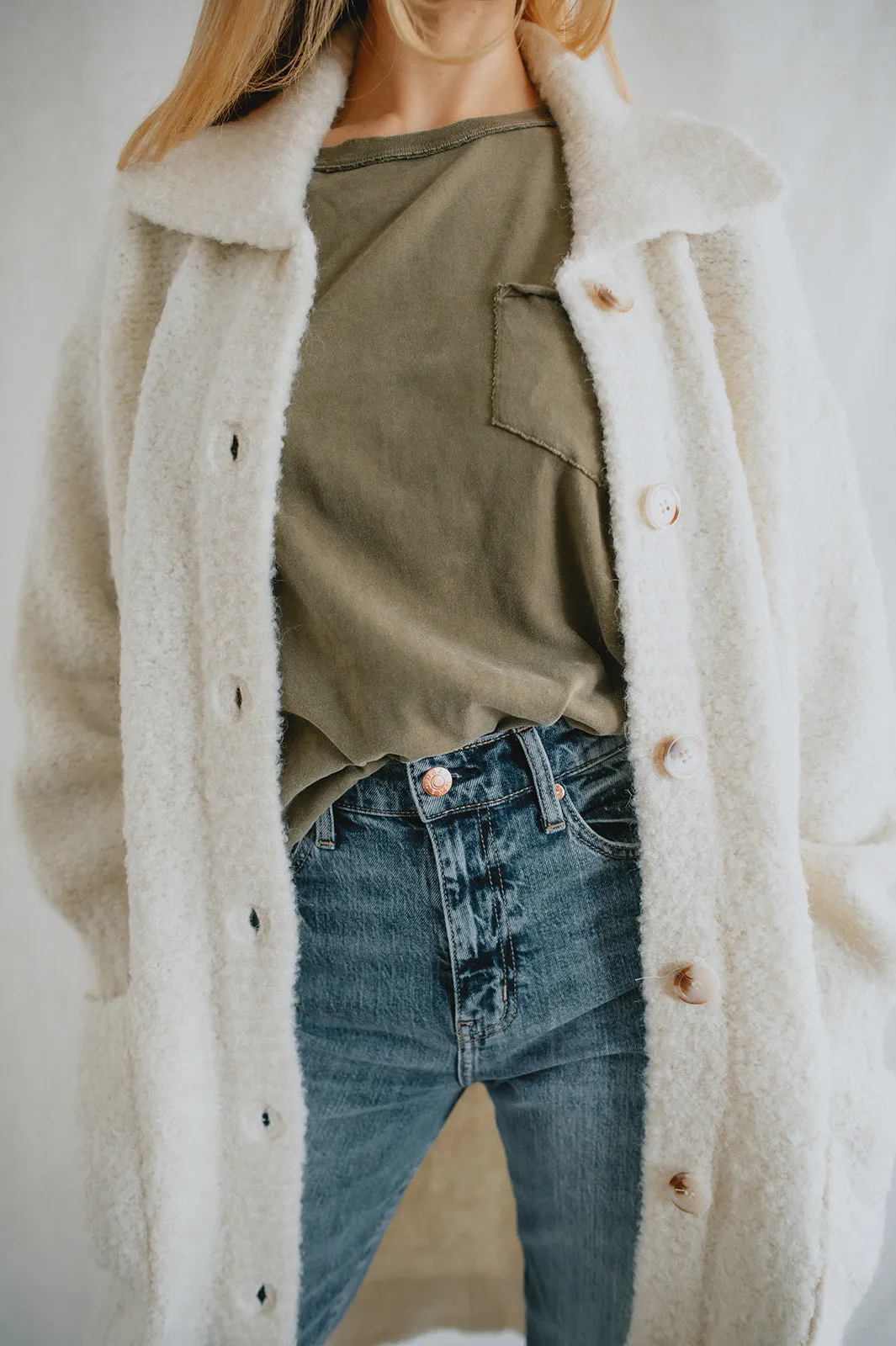 The Schana Long Cardigan by FRNCH